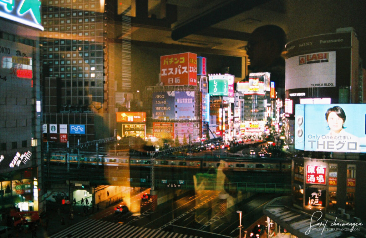 Tokyo Night Street Walk 2014 , Japan by Minolta srT 101 saritchaiwangsa tokyo night walk 2014 3