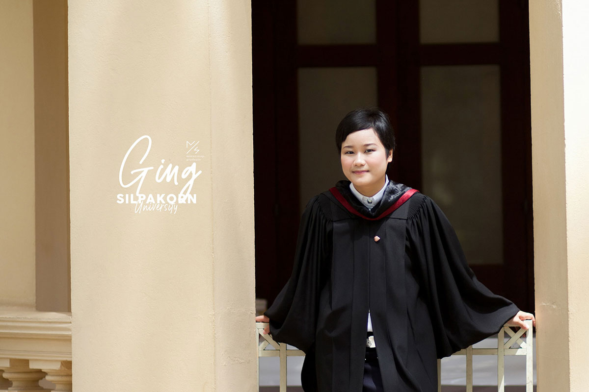 silpakorn university graduation ging cover